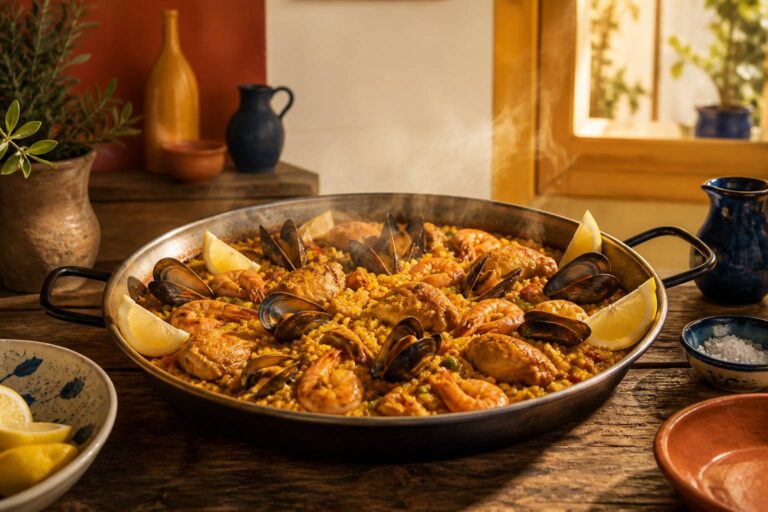 Paella au poulet ou aux fruits de mer : que choisir