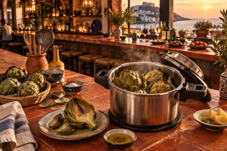 Cuisson express des artichauts à la cocotte minute : le secret d&rsquo;une tendreté parfaite en un clin d&rsquo;œil