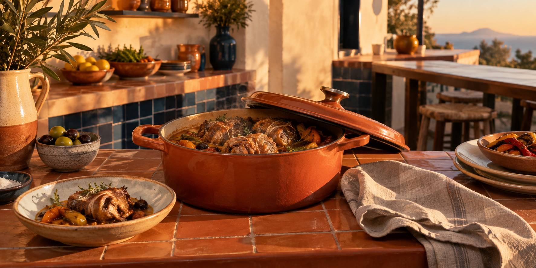 Illustration éditoriale du sujet : Guide essentiel pour maîtriser le temps de cuisson des paupiettes de veau