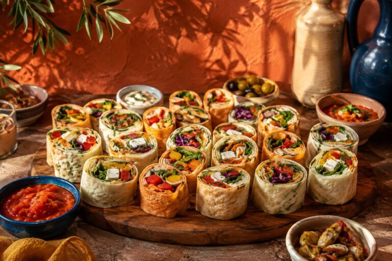 Wraps apéritifs froids : la recette facile et gourmande à ne pas manquer !