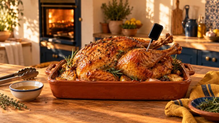 Guide pratique pour maîtriser le temps de cuisson de votre dinde rôtie